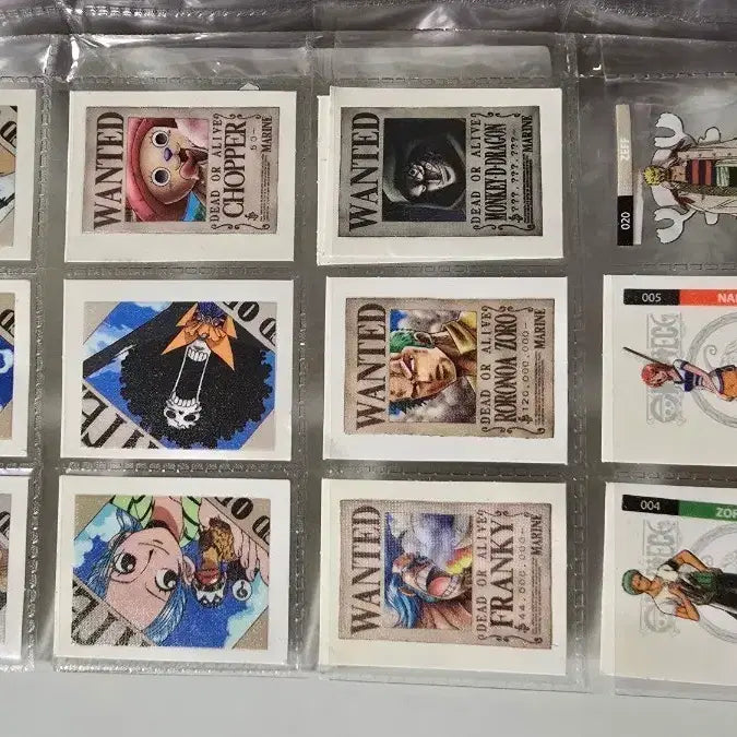 [BUNJANG] Toei Animation One Piece Bandai Sealing Stickers Bundle Set / 삼립 원피스 띠부띠부씰 일괄