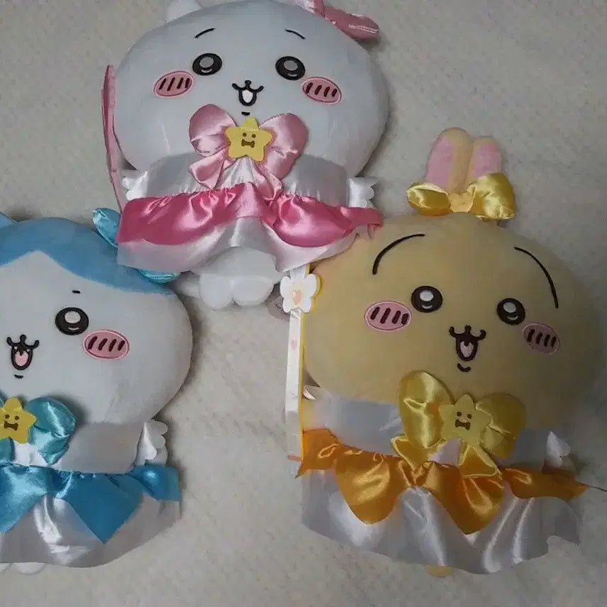 [BUNJANG] Magical Chikawa Usagi Hachiware Big Plush Doll / 매지컬 치이카와 치이카와 우사기 하치와레 big누이구루미