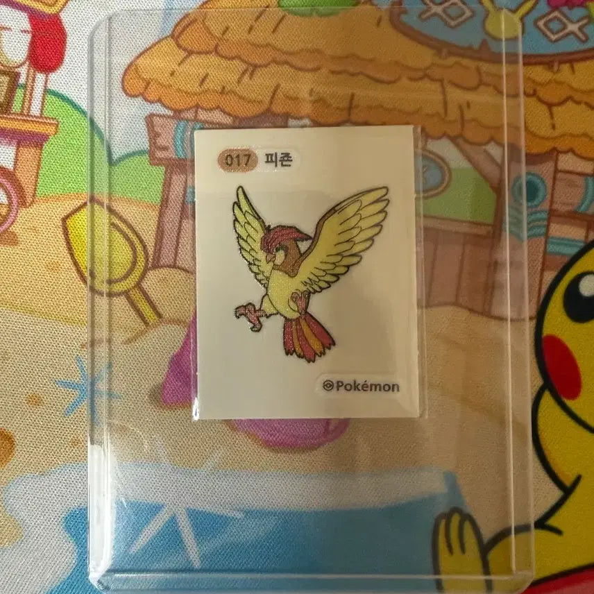 [BUNJANG] Pokemon Pidgey Sticker / 포켓몬스터 띠부씰 - 피죤