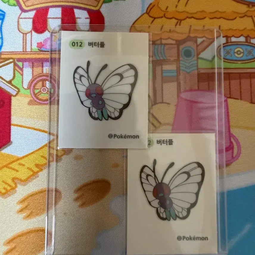 [BUNJANG] Pokemon Sticker - Butterfree (Individual) / 포켓몬스터 띠부씰 - 버터플 (개별)