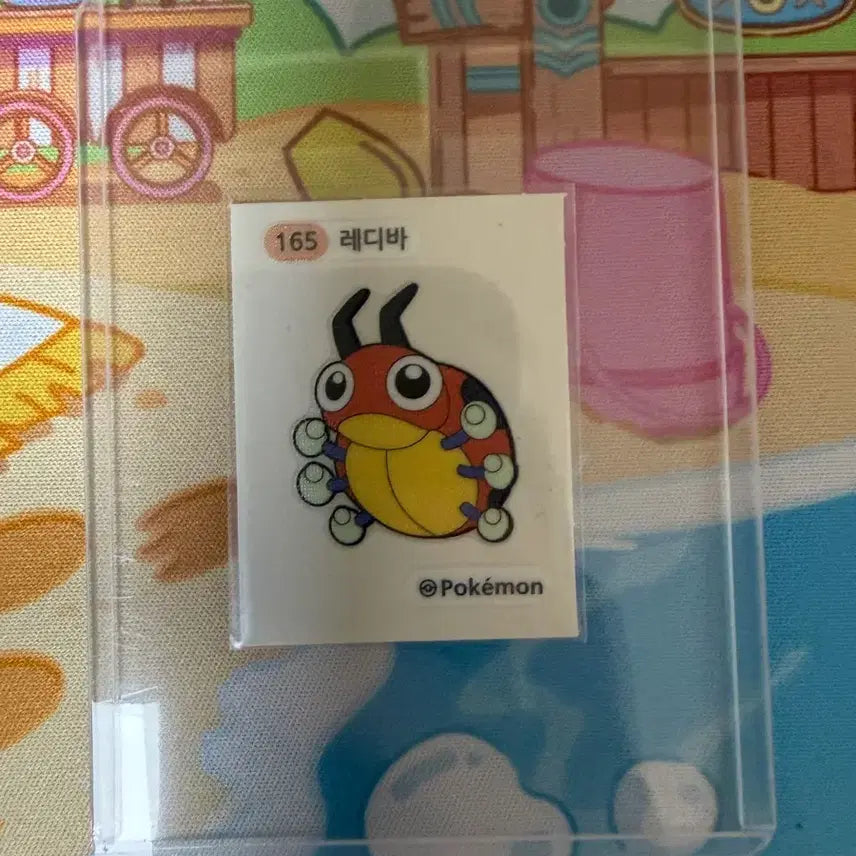 [BUNJANG] Pokemon Bread Sticker - Ledyba / 포켓몬스터 띠부씰 - 레디바