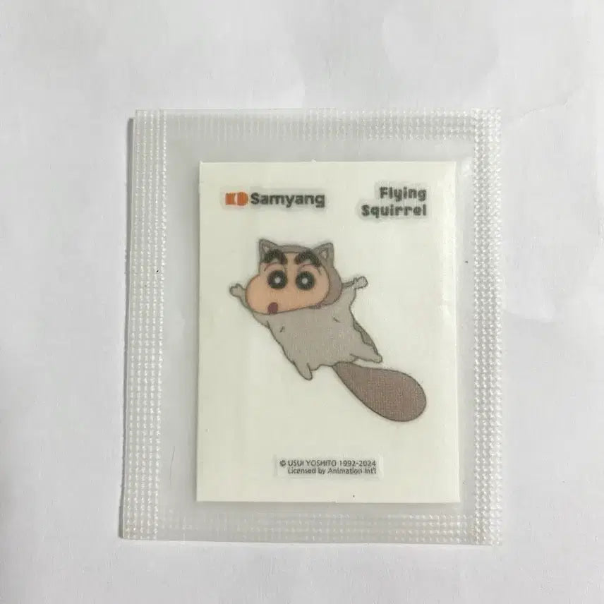 [BUNJANG] Crayon Shin-chan Flying Squirrel Sticker / 짱구는 못말려 띠부씰 날다람쥐