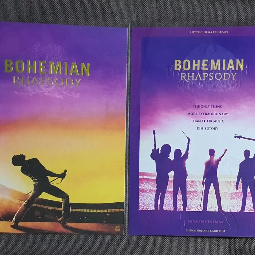 [BUNJANG] Bohemian Rhapsody Art Card / 보헤미안 랩소디 아트카드