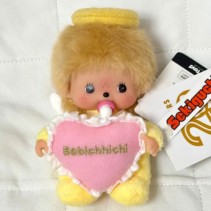 [BUNJANG] 20th Anniversary Limited Edition Angel Monchhichi &amp; Baby Chhichi Bundle Set / 일괄판매) 20주년 한정판 엔젤 몬치치 베비치치 세트