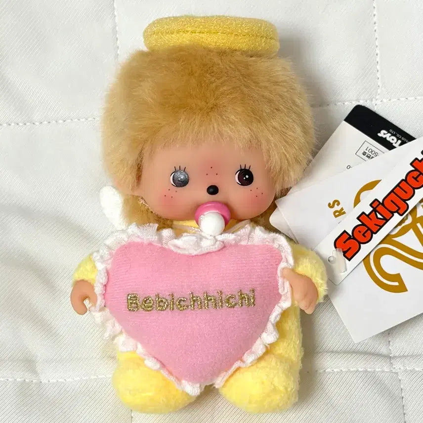 [BUNJANG] 20th Anniversary Limited Edition Angel Monchhichi &amp; Baby Chhichi Bundle Set / 20주년 한정판 몬치치 러브 해피 엔젤 베비치치 걸 보이 세트(일괄판매)