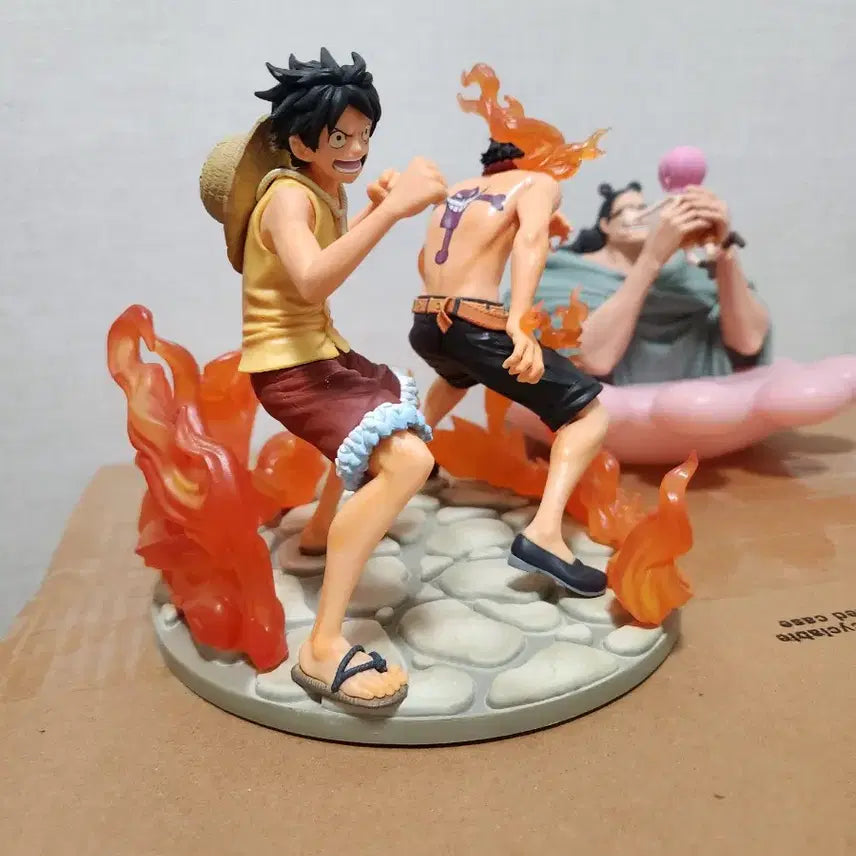 [BUNJANG] Ichiban Kuji Law Luffy &amp; Ace Figure Set / 제일복권 라원 루피&amp;에이스