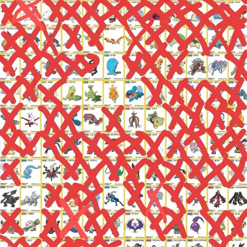 [BUNJANG] Pokemon Stickers Season 5 / 포켓몬 띠부씰 30주년 신상 1013 시즌6 로고 신규씰로 시즌5 교환