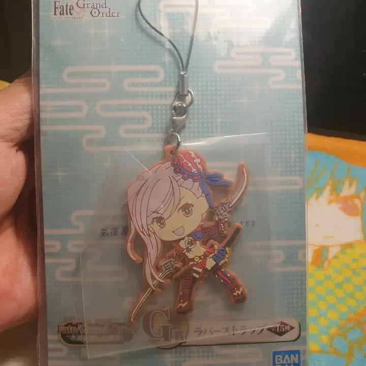 [BUNJANG] Fate/Grand Order Berserker Miyamoto Musashi Swimsuit Version Rubber Strap / 페이트 그랜드 오더 스트랩 버서커 미야모토 무사시 수영복 버전
