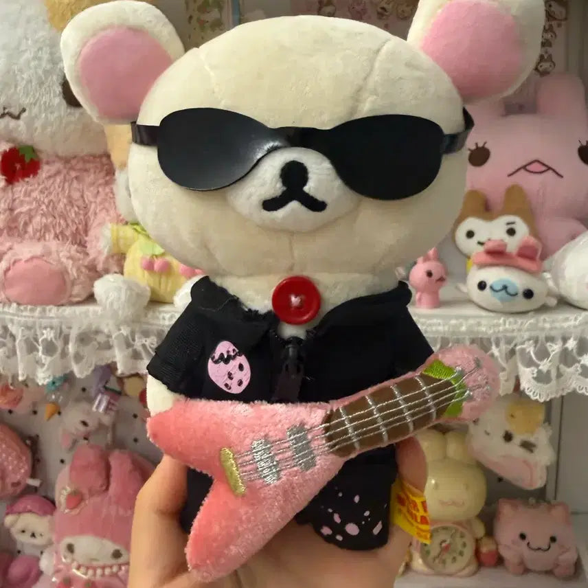 [BUNJANG] Korilakkuma Rockstar Plush Doll / 락스타 코라락쿠마