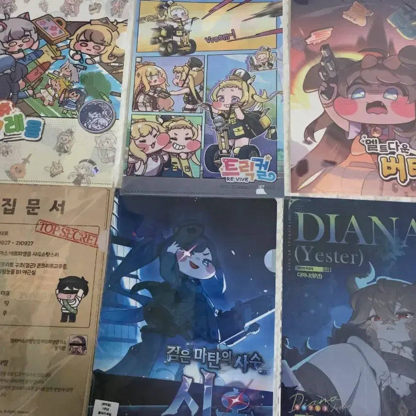 [BUNJANG] Trickle Clear File / 트릭컬 클리어파일 팝니다