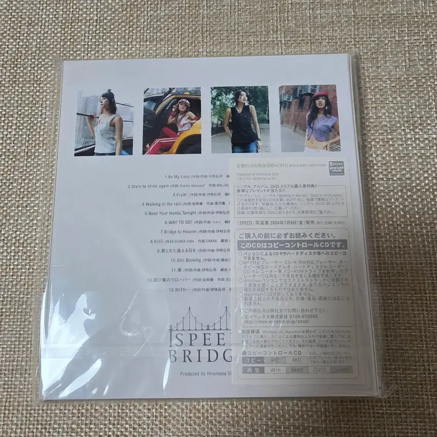 [BUNJANG] SPEED BRIDGE Limited Edition CD (Sealed) / SPEED (스피드) BRIDGE 초회한정반 미개봉