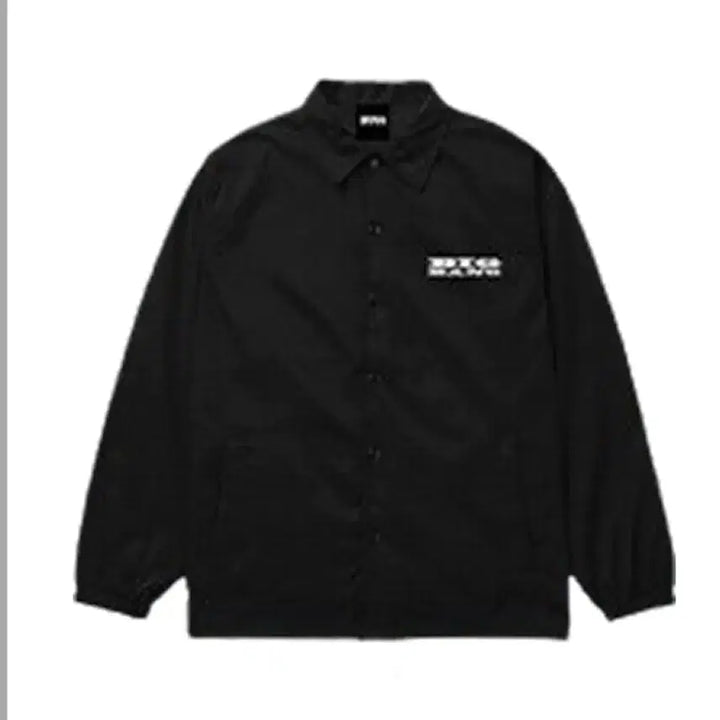 [BUNJANG] BIGBANG 20th Anniversary Media Exhibition Coach Jacket Piano Black / M)빅뱅 20주년 기념 미디어 전시회 코치 자켓 피아노 블랙