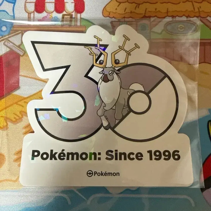 [BUNJANG] Pokemon 30th Anniversary Sticker - Zygarde / 포켓몬스터 30주년 스티커 - 노라키, 신비록 일괄