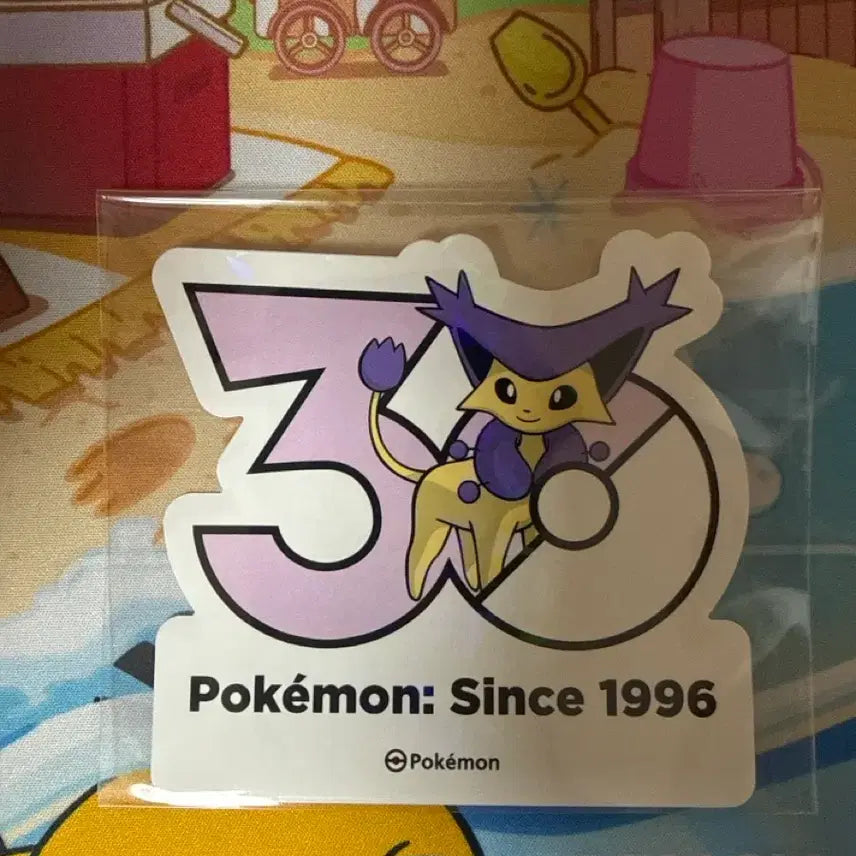 [BUNJANG] Pokemon 30th Anniversary Sticker - Delcatty / 포켓몬스터 30주년 스티커 - 델케티