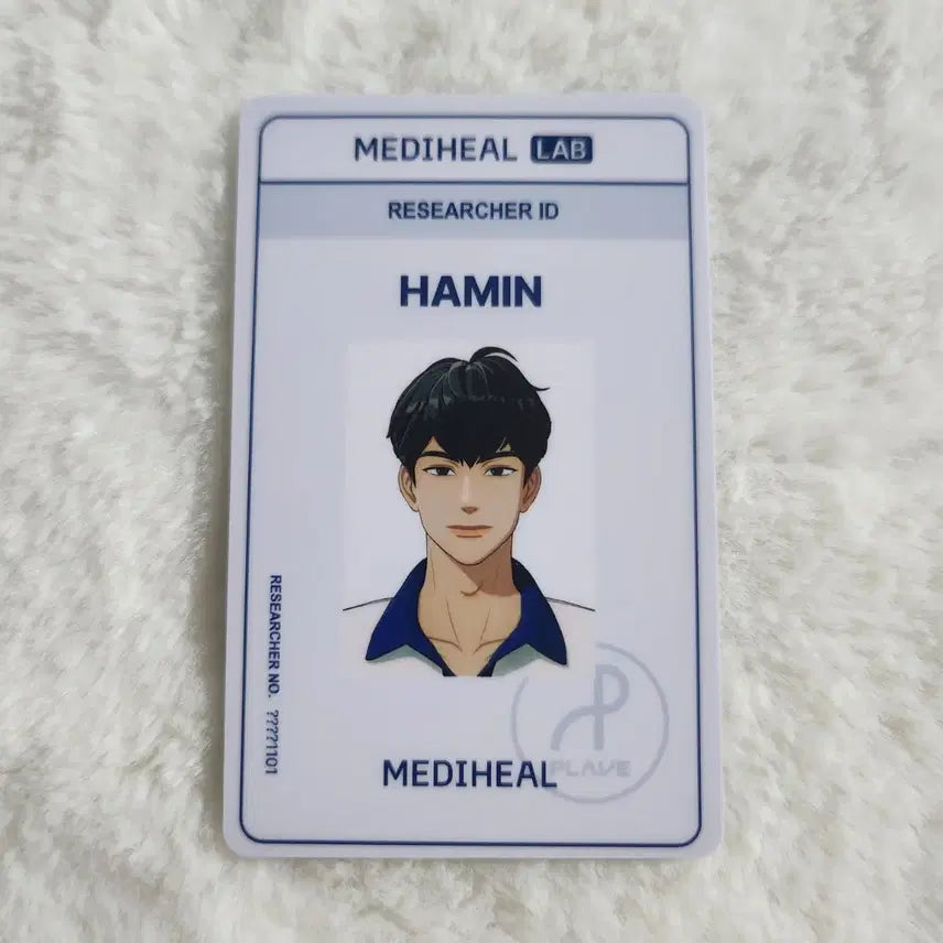 [BUNJANG] PLAVE Mediheal Researcher ID Card Hamin / 플레이브 메디힐 사원증 연구원증 하민