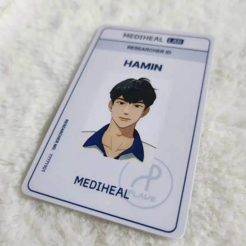 [BUNJANG] PLAVE Mediheal Researcher ID Card Hamin / 플레이브 메디힐 사원증 연구원증 하민