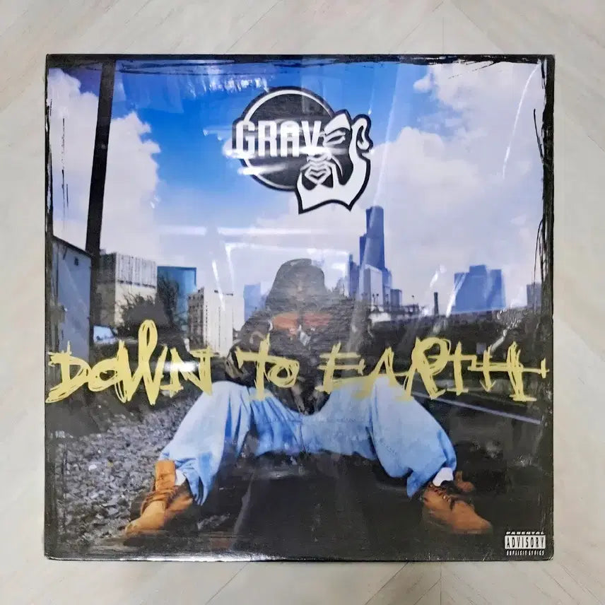 [BUNJANG] GRAV Down to Earth (Kanye West Produced) Debut LP Vinyl / 칸예 프로듀싱 데뷔작 GRAV - Down to Earth 미개봉 LP