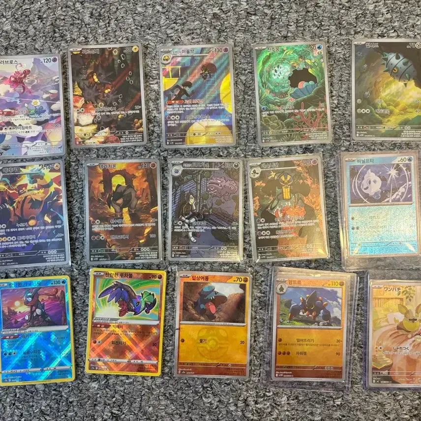 [BUNJANG] Pokemon Cards Bundle Set (59 cards) / 포켓몬카드 59장 일괄