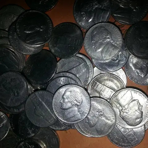 [BUNJANG] US 5-Cent Coins (40 pcs, Used) / 5센트 40개 미국 중고