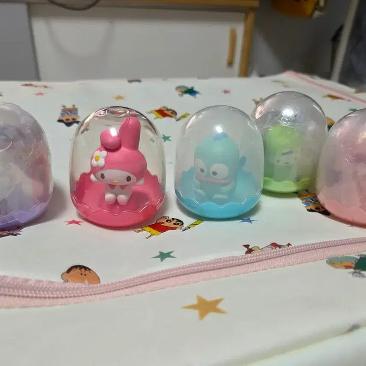 [BUNJANG] Sanrio Characters Capsule Figures Set of 5 / 산리오 캐릭터 캡슐 피규어 5종 세트