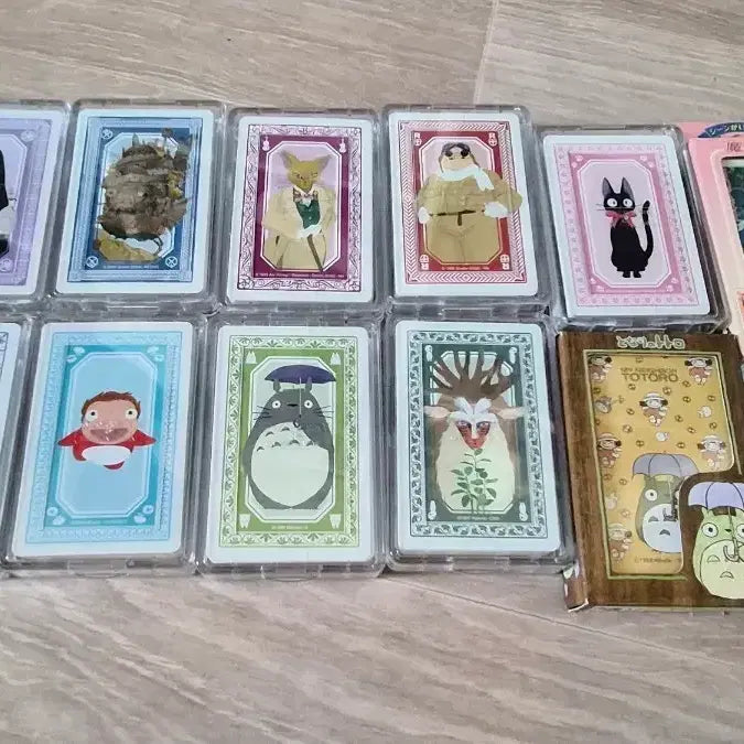 [BUNJANG] Studio Ghibli Character Poker Cards / 지브리 포커카드.