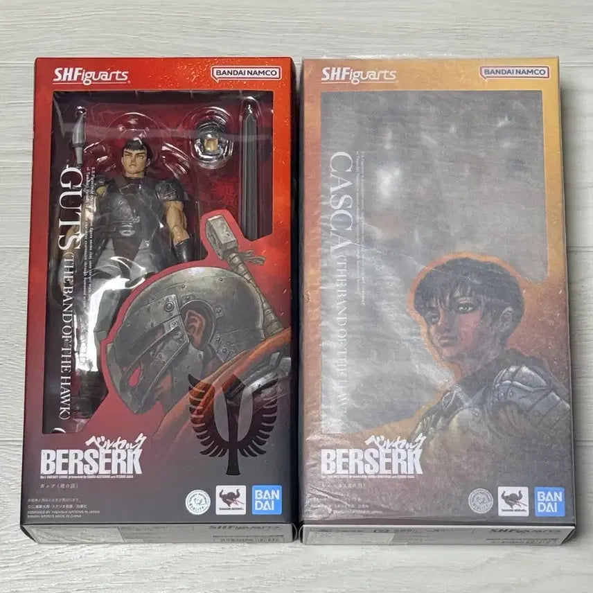 [BUNJANG] Band of the Hawk Guts &amp; Casca Bundle Set / SHF 베르세르크 매의단 가츠,캐스커 일괄