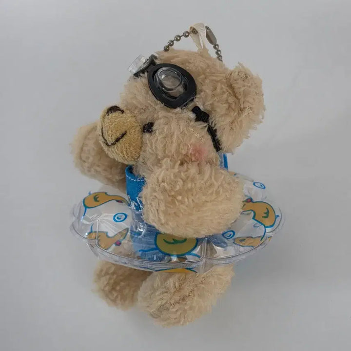 [BUNJANG] Beach Baby Summer Vacation Teddy Bear Keychain / 비치베이비 여름휴가 테디베어 곰돌이 키링
