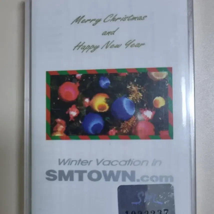 [BUNJANG] SMTOWN Winter Vacation Unsealed Cassette Tape / SMTOWN 윈터 베케이션 (미개봉 카세트테이프)