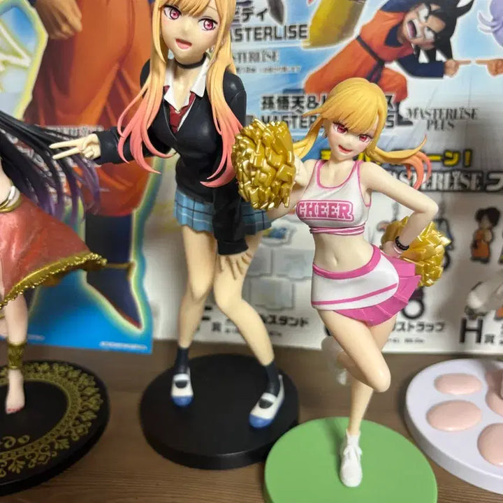 [BUNJANG] My Dress-Up Darling Marin Kitagawa Figure Bundle Set (Unsealed) / 비스크돌 마린 피규어 개봉품 일괄
