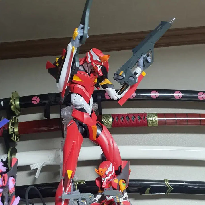 [BUNJANG] DYNACTION Evangelion Unit-01 &amp; Unit-02 Set / DYNACTION 에반게리온 1 2호기 판매합니다