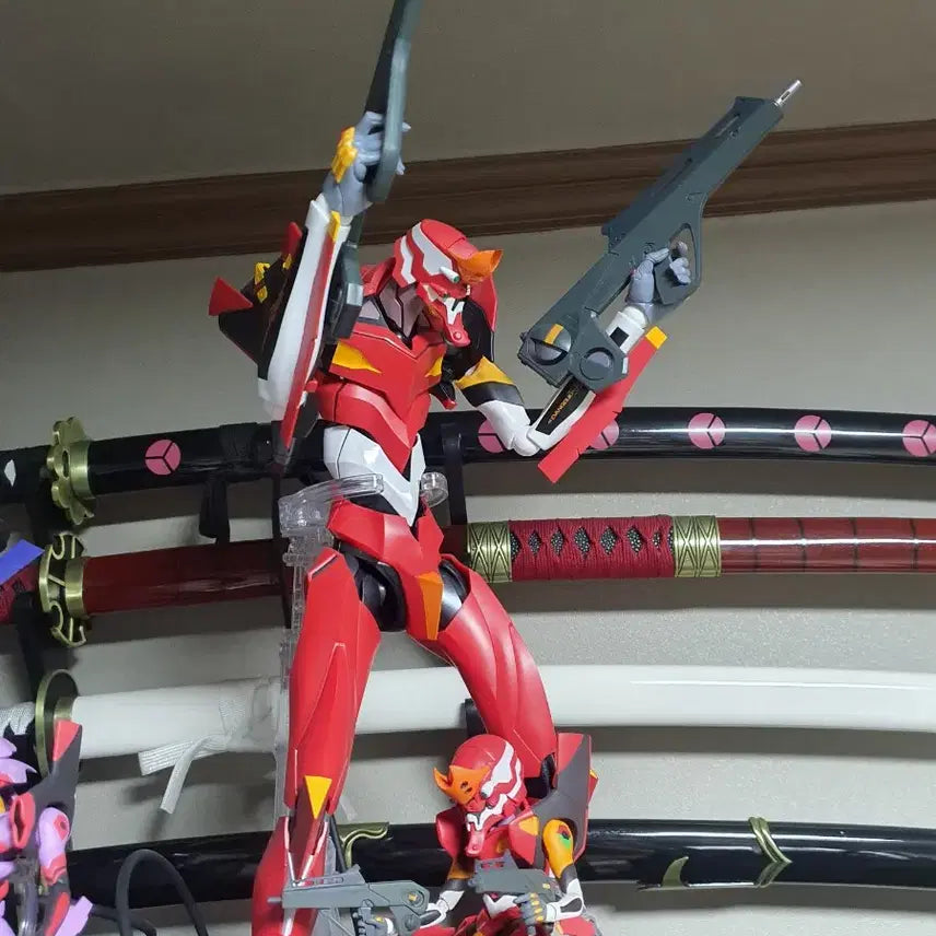 [BUNJANG] DYNACTION Evangelion Unit-01 &amp; Unit-02 Set / DYNACTION 에반게리온 1 2호기 판매합니다