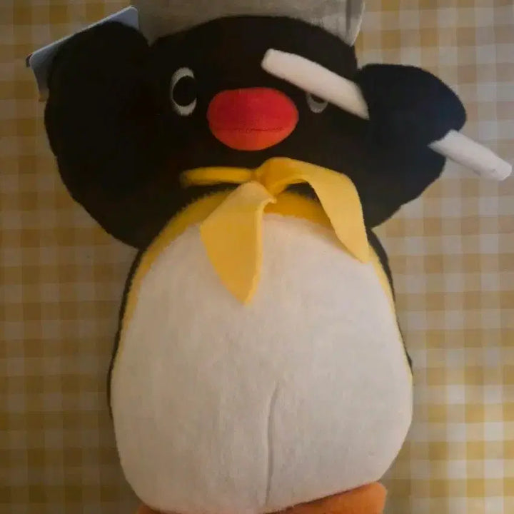 [BUNJANG] Conductor Pingu Plush 30cm / 지휘자 핑구 인형 30cm (새상품)