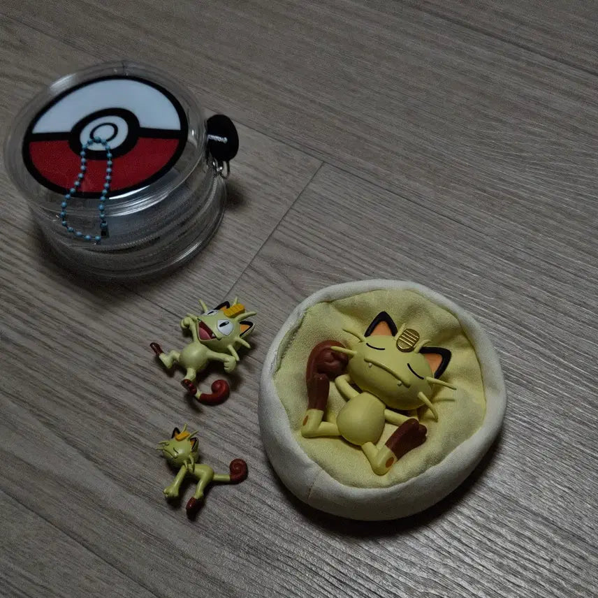 [BUNJANG] Pokemon Meowth 3 Types Figure Set / 포켓몬스터 포켓몬 냐옹이 냐옹 피규어 3종