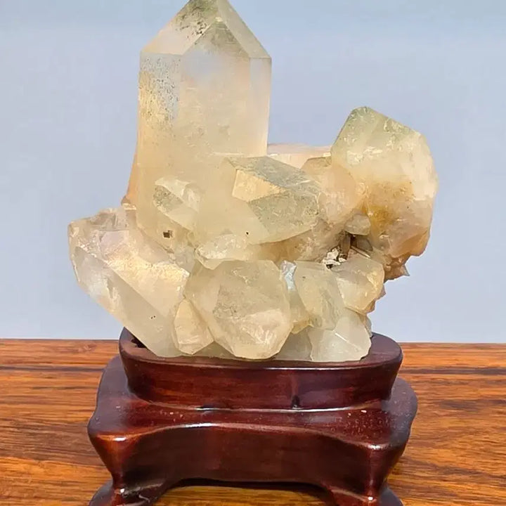 [BUNJANG] Blue Quartz Mineral Stone / 26082509 좋은 기운을 주고 푸른빛이 영롱한 청수정 광물 수석 팝니다