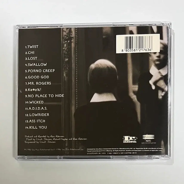[BUNJANG] Korn Life Is Peachy CD / Korn 콘 Life Is Peachy 앨범 시디 CD