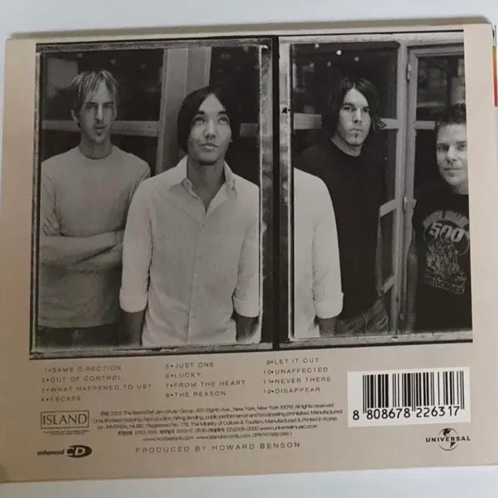 [BUNJANG] Hoobastank The Reason CD / 후바스탱크 The Reason 앨범 시디 CD