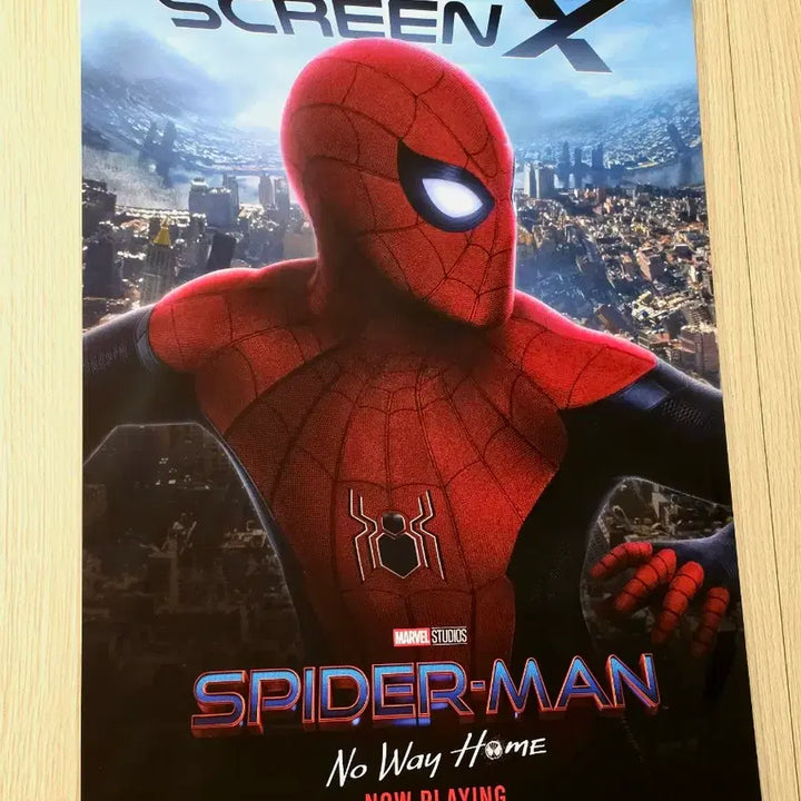 [BUNJANG] Marvel Spider-Man: No Way Home SCREENX Poster (A3) - Limited Edition / [2021희귀한정판]영화 마블 스파이더맨 노웨이홈 스크린엑스 포스터(A3) SPIDERMAN 포스터