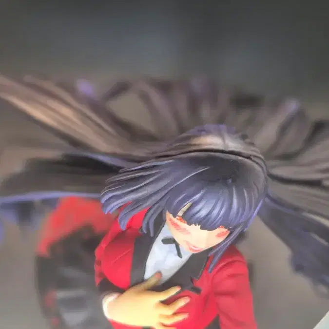 [BUNJANG] Kotobukiya Yumeko Jabami 1/8 Scale Figure Set with 2 Official Kakegurui Acrylic Stands / [코토부키야] 카게구루이 쟈바미 유메코 1/8 스케일 피규어 (표정 파츠 포함) + 정품 아크릴 2종 일괄