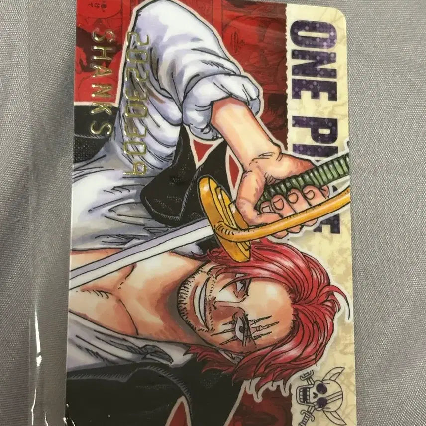 [BUNJANG] One Piece Jump Shop Shanks Birthday Card 2023 / 원피스 점프샵 샹크스 버스데이 카드 2023