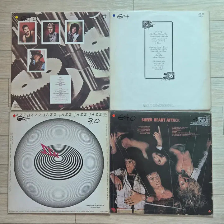 [BUNJANG] Queen LP 4 Album Set / queen lp 4종