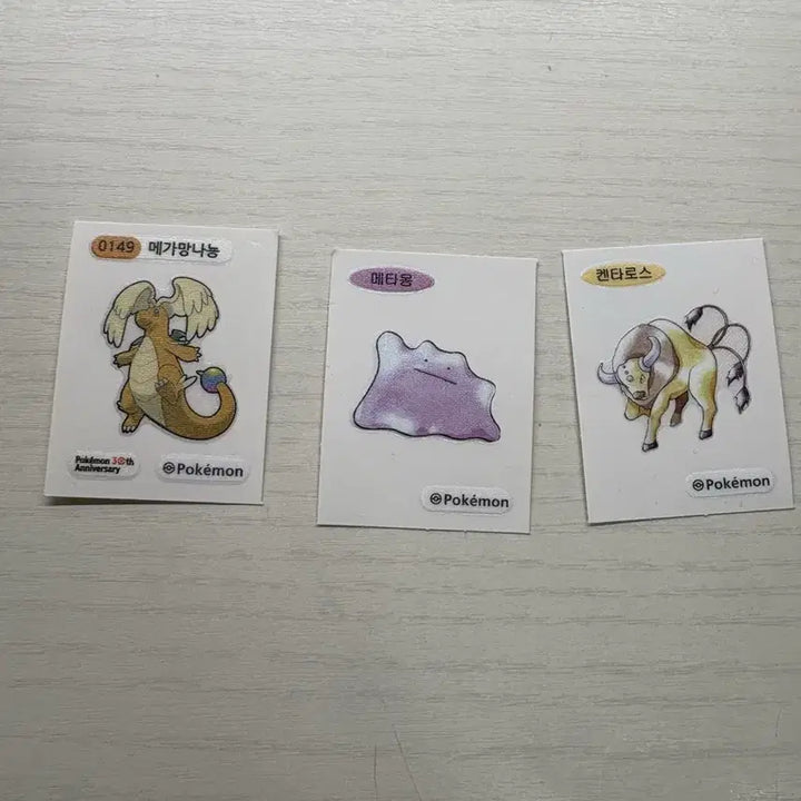 [BUNJANG] Pokemon Sticker Collection / 포켓몬띠부씰팔아여