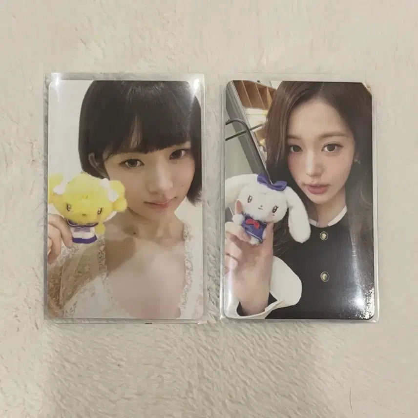 [BUNJANG] IVE Minive Popup Photocard Wonyoung Rei Bundle Set / 즉시결제/ 2장 일괄/ 아이브 미니브 팝업 부산 7만 특전 원영 레이