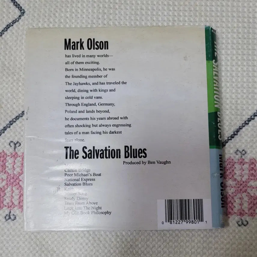 [BUNJANG] Mark Olson CD (Import) / 마크 올슨 시디 (수입반)
