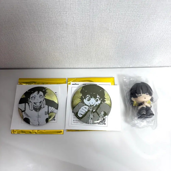[BUNJANG] Blue Lock Bachira Meguru Original Art Can Badge Shoulder Bump Gacha Figure / 블루록 바치라 메구루 원화 캔뱃지 어깨쿵 가챠 피규어
