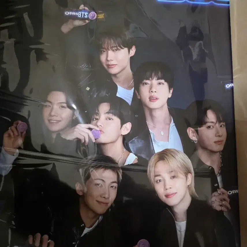 [BUNJANG] BTS Oreo Poster / 방탄 오레오 포스터 BTS oreo poster