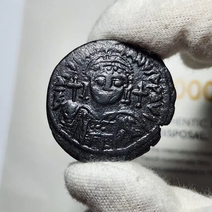 [BUNJANG] Ancient Roman Coin - Justinian I Polis Coin / 고대 로마 주화 동전 유스티니아누스 폴리스 주화 화폐 수집