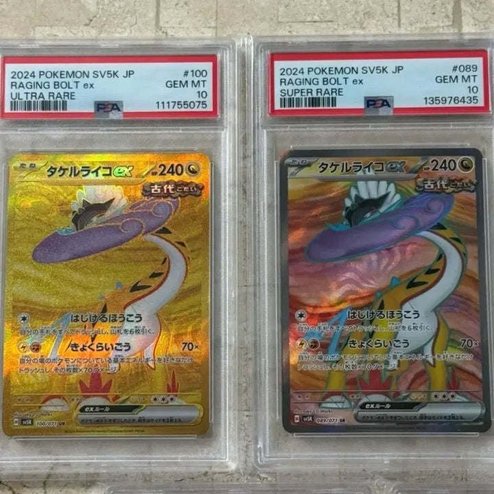 [BUNJANG] Pokemon Card PSA 10 Raging Surf Japanese Complete Set / 포켓몬카드 PSA10 날뛰는우레 일판 전종 세트