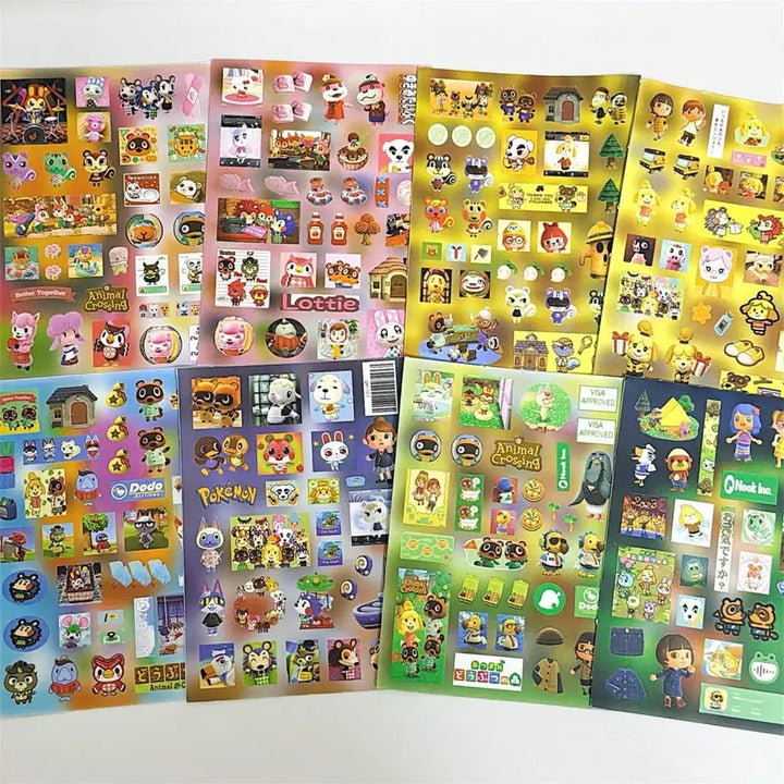 [BUNJANG] Animal Crossing Sticker Set - Dairy &amp; Phone Deco (Ver.1) / [덤맛집] 동물의 숲 스티커세트 다꾸 폰꾸 ver.1