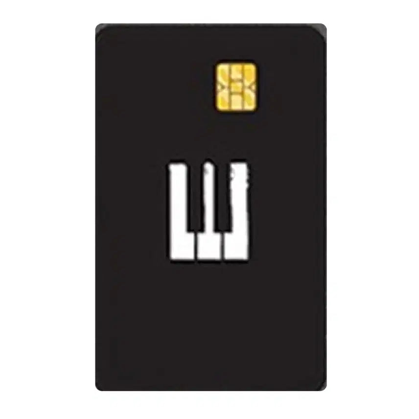 [BUNJANG] BIGBANG 20th Anniversary Media Exhibition Card Cover Sticker Piano (Sealed) / 빅뱅 20주년 기념 미디어 전시회 카드 커버 스티커 피아노