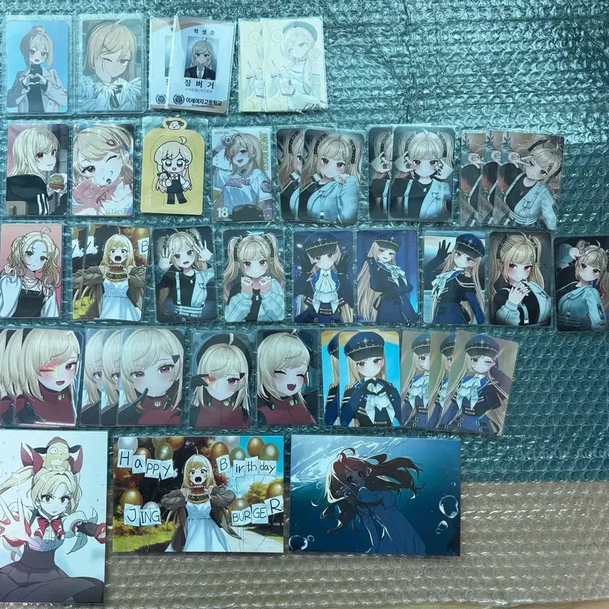 [BUNJANG] Jingburger Photocard Bundle Set / 징버거 포토카드 일괄 판매합니다